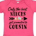 thumbnail image 4 of Inktastic Only the Best Nieces Get Promoted to Cousin Boys or Girls Baby Bodysuit, 4 of 5