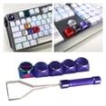 thumbnail image 4 of 5 uds. de teclas de con extractor, teclas mecánicas duraderas, herramienta de limpieza de llaves para de juegos C Hugo reemplazo de teclas del teclado, 4 of 10