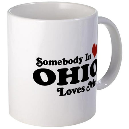 CafePress - Somebody In Ohio Loves Me Mug - Unique Coffee Mug, Coffee Cup