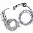thumbnail image 1 of Salon Spa Beauty Shampoo Bowl Sink Hair Salon Building Materials Accessories Bathroom Hot Cold Faucet Spray Hose Replacement Set, 1 of 4