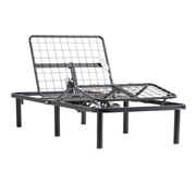 Lucid Basic Remote Controlled Steel Adjustable Bed Base, Twin XL