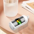 thumbnail image 4 of 3-Compartment Portable Pill Organizer, Compact Travel Medication Box with Slide Lids, Durable Plastic Design for Daily Vitamins, Easy-Carry Case for Home Office Trips, 4 of 9