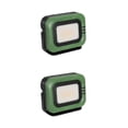thumbnail image 2 of Soidarity Lámpara portátil para acampar 3 modos Solar Impermeable Lodestone Hold Tipo-C Luz LED recargable Senderismo al aire libre Verde Verde 2piezas, 2 of 6