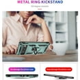 thumbnail image 3 of Feishell Hybrid Armor Phone Case for Google Pixel 7 Pro,Military Grade Shockproof 360 Rotatable Metal Ring Holder Kickstand Support Magnetic Car Mount Dual Layer Protective Phone Cover,Darkgreen, 3 of 7