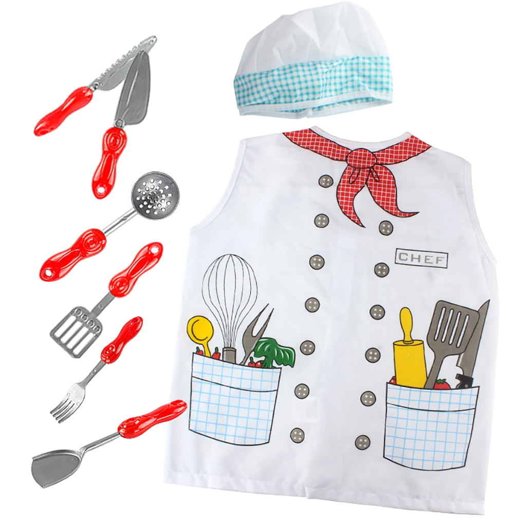 KidKraft 63186 Juego infantil de utensilios de cocina Deluxe, juego de imitación para niños con