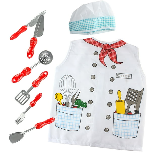 KidKraft 63186 Juego infantil de utensilios de cocina Deluxe, juego de imitación para niños con KidKraft 63186 Juego infantil de utensilios de cocina Deluxe, juego de imitación para niños con