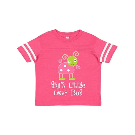 

Inktastic Gigi Valentines Day Grandchild Ladybug Gift Toddler Toddler Girl T-Shirt