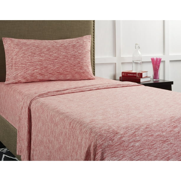 Mainstays Knit Jersey Bed Sheet Set, 1 Each