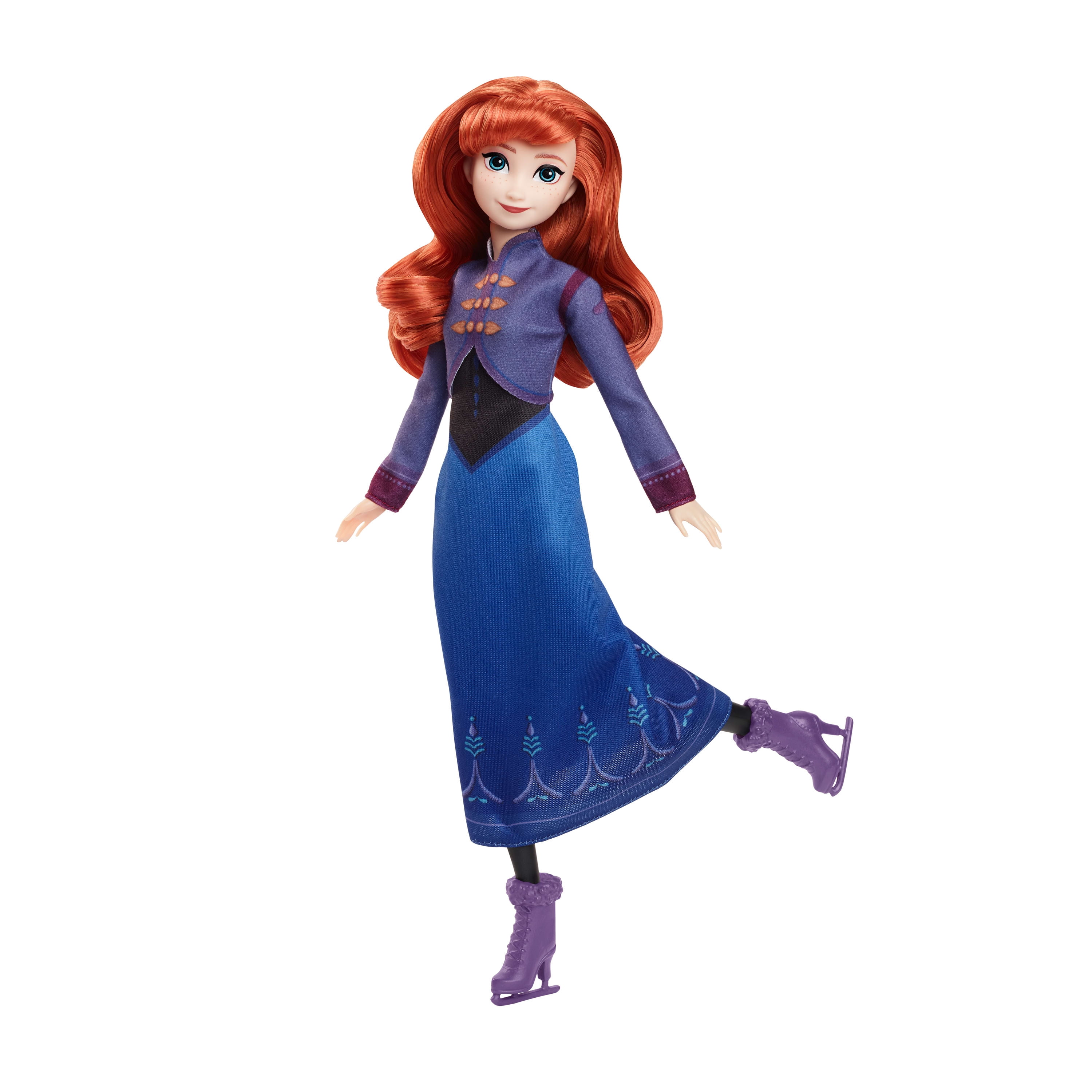 Disney Frozen Ice-Skating Anna Fashion Doll with Skates & Shoes Inspired by Frozen: Winter Festival
