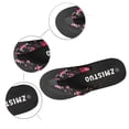 thumbnail image 6 of Yuanlong Womens Sandals Floral Print Summer Flip-Flops Flat Bottom Leisure Everyday Stylish Beach Sandals, 6 of 9