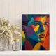 thumbnail image 2 of Qisvanset 12x16 Inch Border Collie Portrait Canvas Print Wall Art, 2 of 5