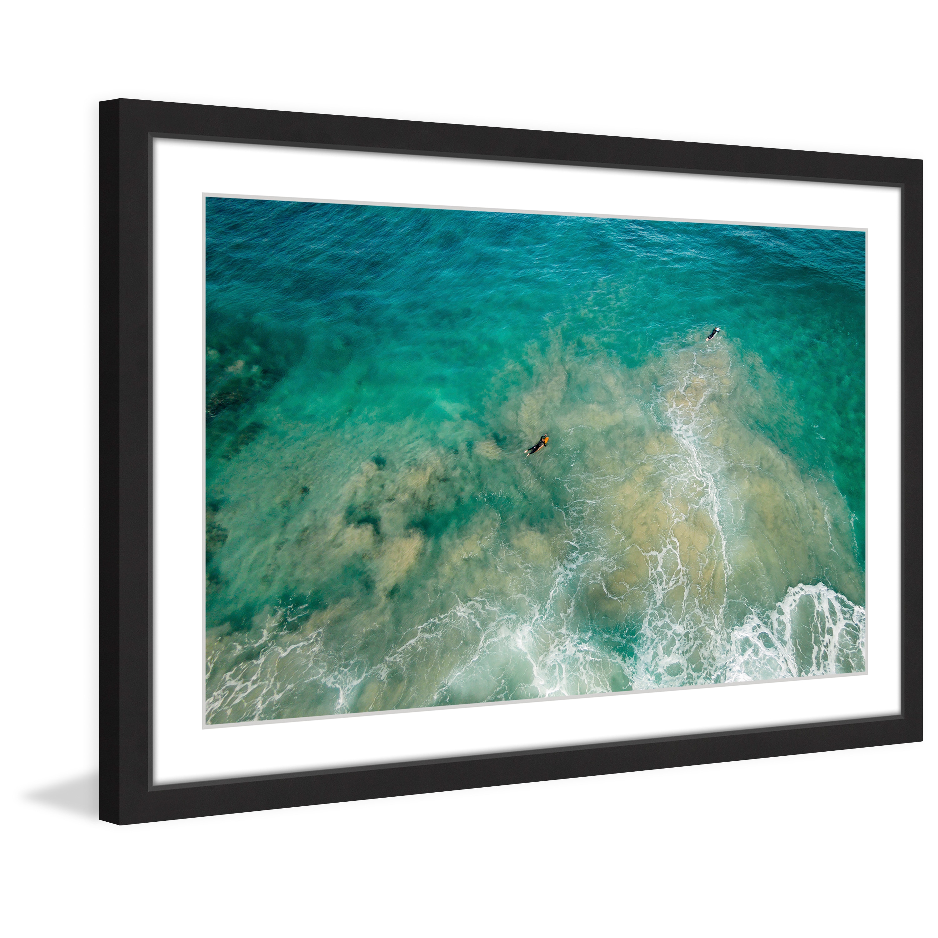 Marmont Hill "Clear Water" by Karolis Janulis Framed Painting Print