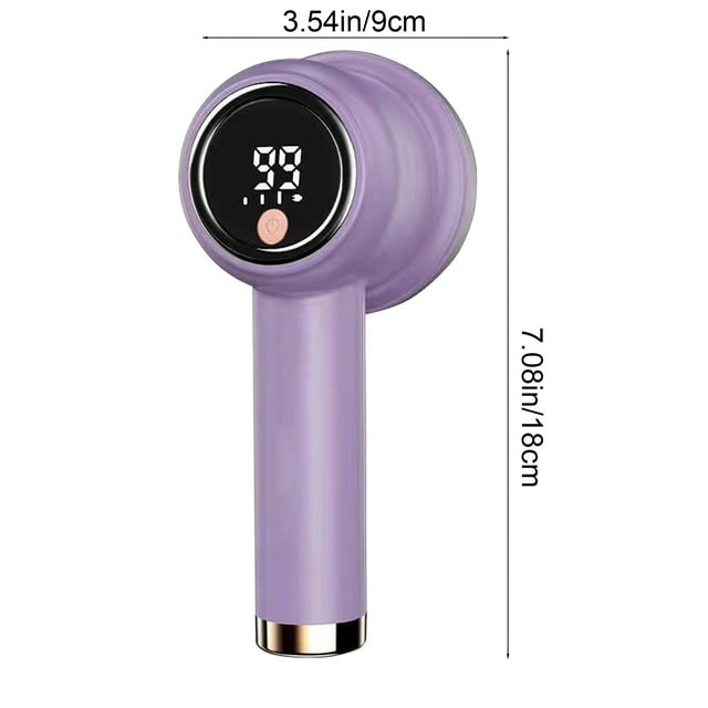 fheaev Clothes Lint Remover Power Display Six Tooth Blade Quiet 2 In 1 For Removing Balls And Oppressive Lint USB Charging Clothes Lint Remover Remov