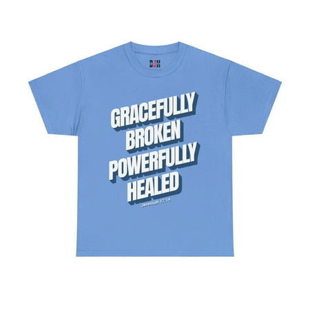 DJH Apparel | Gracefully Broken Wonderfully Healed Christian Unisex Tee DJH Apparel | Gracefully Broken Wonderfully Healed Christian Unisex Tee