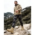 thumbnail image 7 of Men's Hiking Boots Lightweight Mid Ankle Trekking Trails Boots Work Boots, Wheat, 7 of 7