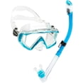 thumbnail image 1 of cressi Pano 3 & Supenova Dry combo, Translucent Aquamarine, 1 of 3