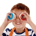 thumbnail image 2 of Children Kid Baby Wooden Magical Kaleidoscope Educational Magic Mirror Polygonal, 2 of 8