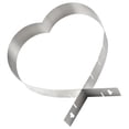 thumbnail image 4 of unbranded Ajustable En Acero Inoxidable Para Pastel Mousse Y Repostería Con Corazón, 4 of 8
