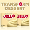 thumbnail image 6 of Jell-O Vanilla Artificially Flavored Instant Pudding & Pie Filling Mix, Family Size, 5.1 oz. Box, 6 of 14