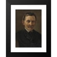 thumbnail image 2 of Jozef Hanula 14x18 Black Modern Framed Museum Art Print Titled - My Father (1892), 2 of 5