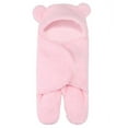 thumbnail image 2 of Couverture Emmaillotage Bébé Mignonne Nouveau-Né Ours Endormi Douce Portable Couverture de Réception en Peluche Idéale pour Bébés Garçons Filles, 2 of 9
