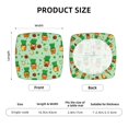 thumbnail image 5 of Fotbe St. Patrick's day Pattern Velvet Stretch Couch Cushion Cover Plush Cushion Slipcover for Chair Cushion Furniture Protector Seat Cushion Sofa Cover-16.9in-Six Piece, 5 of 7
