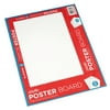 Ucreate Poster Display Boards, White, 11" x 14", 5 Sheets