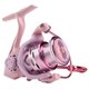 thumbnail image 1 of ChaoLink Carrete de pesca giratorio colorido para mujer, carrete de pesca metálico completo con relación de engranajes 5.2:1, resistencia máxima de 8 kg, equipo de pesca, 1 of 8