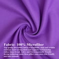 thumbnail image 4 of Ntbay 2 Pack Microfiber Toddler Pillowcases, Ultra Soft Travel Pillow Covers with Envelope Closure, 14" x 20", Purple, 4 of 6