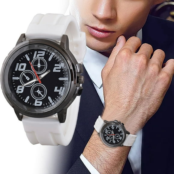 Hearth & Gear Men's Fashion Watch With Precise Timing Men's Leisure Business Hand Precise Timing Watch F91w Electronic Watch Undone for Men A168wa Vibrating Alarm Bracelet Womens Dive Watch Watch with