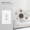 thumbnail image 3 of Smart Light Switch, PC AC100-240V Smart Wall Switch  for Bedroom, 3 of 7