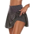 thumbnail image 4 of Falda pantalón de tenis de cintura alta para mujer: ropa deportiva cómoda y elegante para deportes y uso informal, 4 of 4