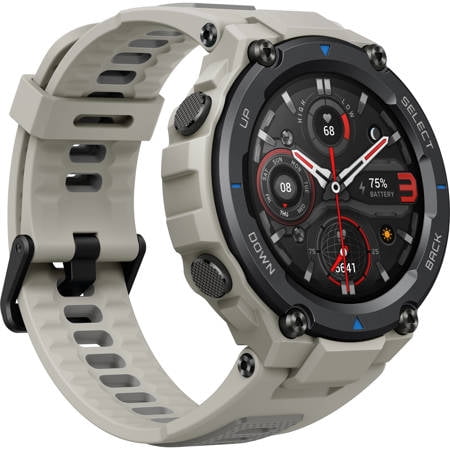 Amazfit Military Grade Smartwatch T-Rex Pro (GPS) with Skin Friendly Silicone Strap