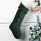 thumbnail image 1 of Medias navideñas XIAOLE, grandes medias navideñas de punto con monograma bordado de 45 cm, medias navideñas con forma de bolsa de dulces para niños, ideales para decorar chimeneas o fiestas, color, 1 of 8