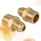thumbnail image 3 of Adaptador de cobre abocinado de 2 piezas de 1/2'' NPT a 3/8'' para brasero de gas roscado, 3 of 8
