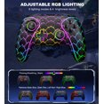 thumbnail image 6 of Wotoroto Switch Controller for Nintendo Switch/Lite/OLED, Pro Controller for Android/IOS/Windows PC with Hall Effect Joystick, Ambient Lighting, 6 of 8