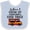 Blue and White, variant on Inktastic Future Food Truck Driver Boys or Girls Baby Bib