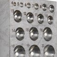 thumbnail image 2 of Steel Dapping Block Semi Circular Metal Forming Tool Doming Die Blocks for Jewelry Making, 2 of 4