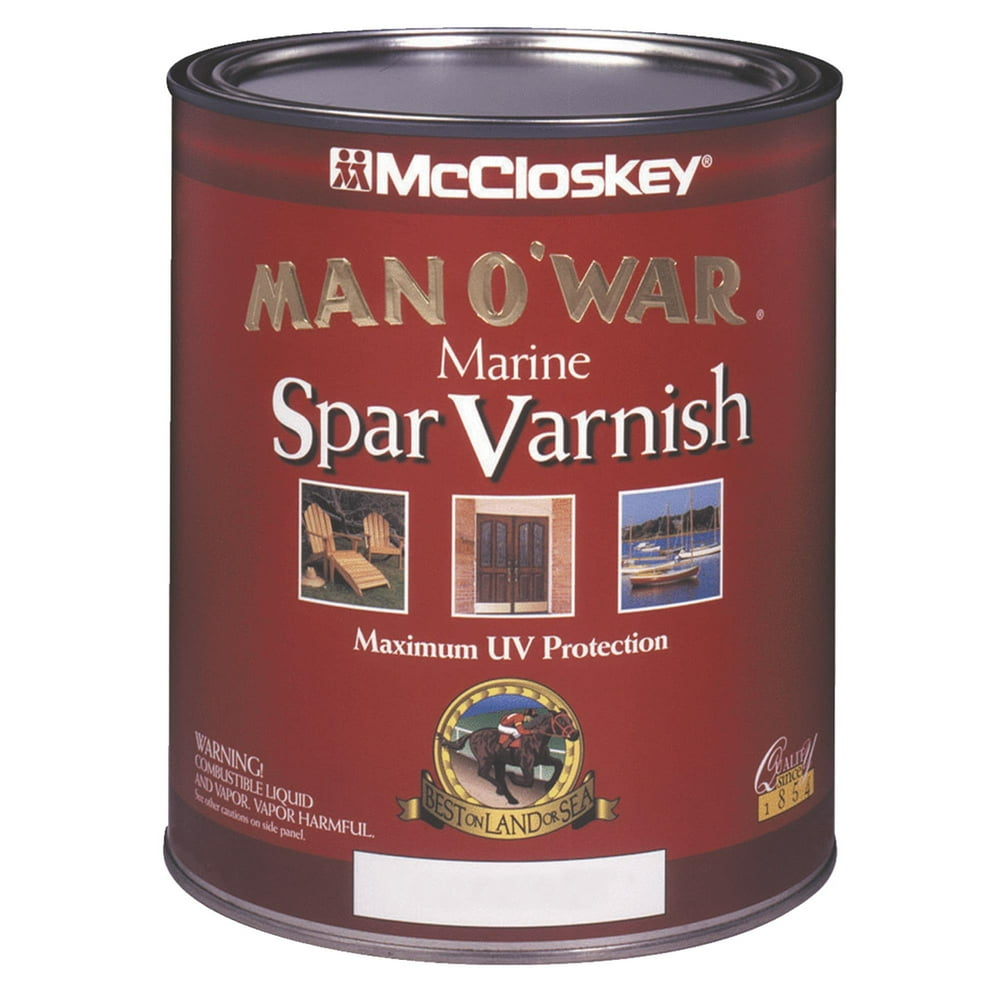 McCloskey Man O'War Spar Marine Interior & Exterior Varnish - Walmart
