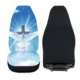 thumbnail image 6 of XYZCANDO White Dove Pattern Auto Seat Covers for Man Thin Car Seat Covers Decorative Elastic, for Truck Sedan SUV, 6 of 10
