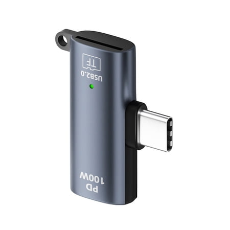 Aluminum Memory Card Reader Type C Card Reader for Camera Phone Laptop Accessories