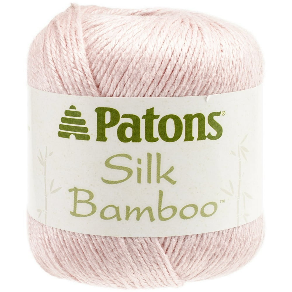 Silk Bamboo Yarn, Blush, PATONSSilk Bamboo Yarn By Spinrite Walmart