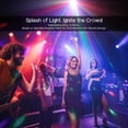 thumbnail image 3 of 3-in-1 Disco Rave Party Light – Sound Activated & Remote, DJ Strobe for Music Dance, 3 of 10