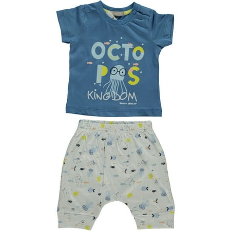 

Octopus Kingdom 2-Piece Tee & Capri Set