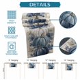 thumbnail image 6 of Fall Blue Pumpkins Table Runner 72 Inches Long Farmhouse Dress Scarves, Thanksgiving Autumn Leaf on Linen Dining Tablerunner for Coffee Table/Kitchen Island/Party Décor, 13" x 72", 6 of 8