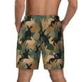 thumbnail image 4 of Fotbe Camouflage Rabbit Men’s Swim Trunks Quick Dry Swim Shorts Board Shorts with Mesh Lining-XX-Large, 4 of 9