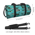 thumbnail image 5 of Sigee Hawaii Palms Printed Multi-compartment Sports Gym Bag for Men and Women Large Capacity Travel Bag, Overnight Bag, 5 of 8