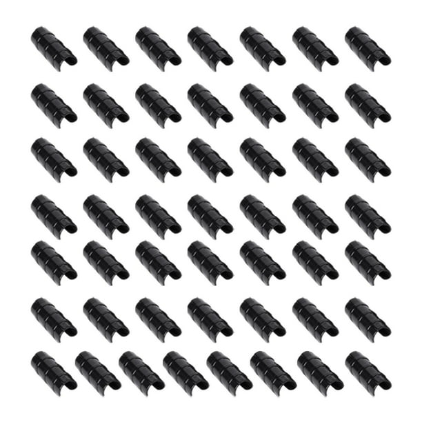 50 Piezas, Pinza de Película de Invernadero -pinzas Terminales, Portátiles, Existencias, Construcción de Jardín -clip de Tubo de Tubo para El Tubo de
