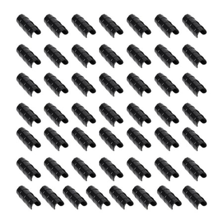 Aymzbd 50 Pieces Greenhouse Film Clamps Frame Pipe Tube Clamp for Yard