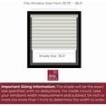 thumbnail image 2 of Arlo Blinds White Room Darkening Top Down Bottom Up Deluxe Cordless Cellular Shades - Size: 35.5"W x 60"H, Cordless Honeycomb Blinds, 2 of 6